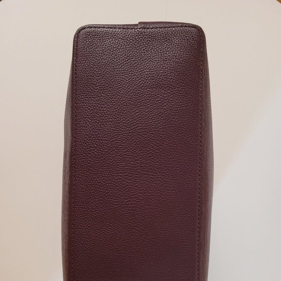 Michael Kors Karson Large Carryall Leather Tote Damson - Picture 5 of 6